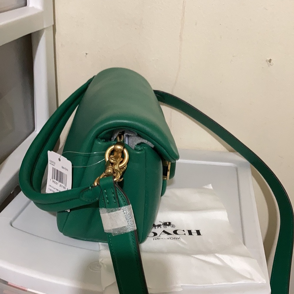 Coach Tabby Shoulder bag 26 Pillow Green - Picture 6 of 14